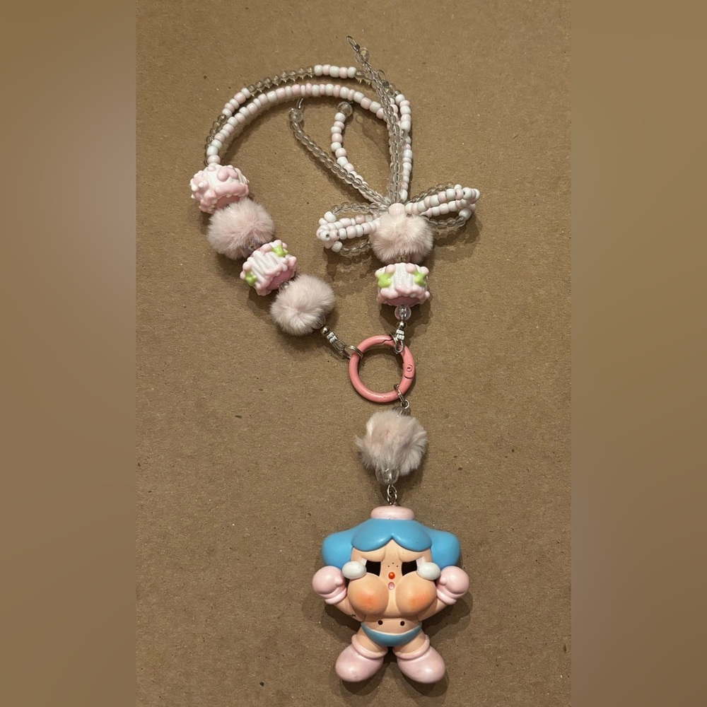 Crybaby inspired bag charm
